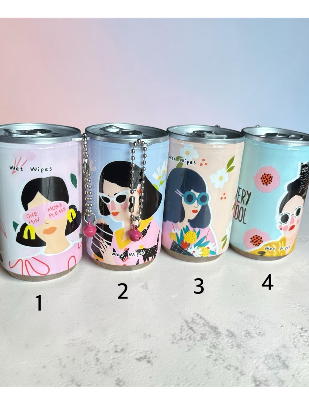 Cute Can-Shaped Wet Wipes (Pick 1)